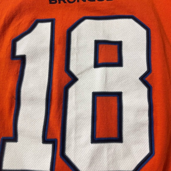 NFL‎ Team Apparel Denver Broncos #18 Manning T-shirt Men’s XL - Picture 2 of 5